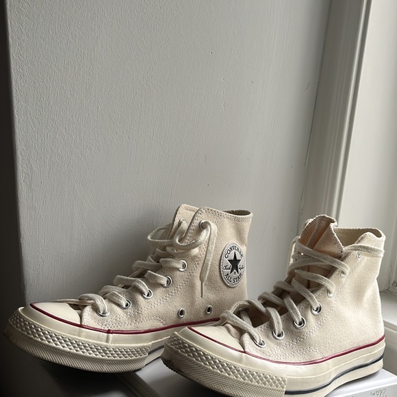 Converse Off-White Chuck 70 High Sneakers - Size 8 - Picture 3 of 10